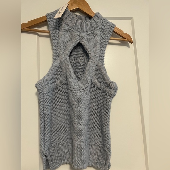 For Love and Lemons Keke cable knit tank, size s - Picture 3 of 5